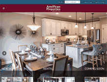 Tablet Screenshot of americanproperties.net